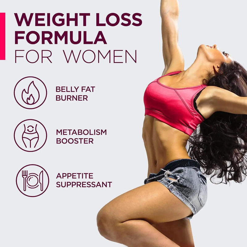 Custom Fat Burner Flat Belly Slim Pill Kapsul Meningkatkan Metabolisme Dukungan Berat Badan