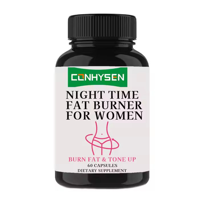 OEM Night Time Fat Burner Kapsul Wanita Detox Berat Badan Rugi Plus Suplemen Penekan nafsu makan