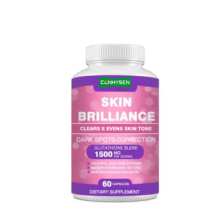 Skin Brilliance Capsules Untuk Pemutih Dukungan Bintik-bintik Hitam Suplemen Perawatan Kulit 60 Kapsul