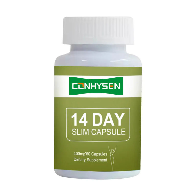 Label Pribadi Kapsul Penurunan Berat Badan 14 Hari Detox Perut Datar Cepat dengan Pil Garcinia Cambogia