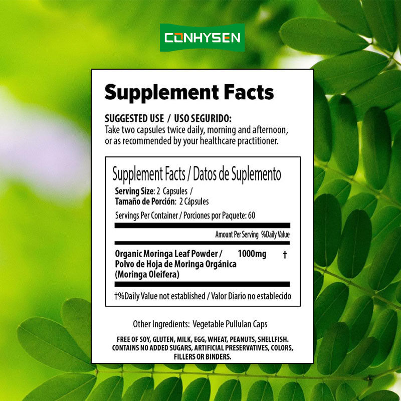 Kapsul Moringa Murni 100% Kustom Untuk Mendukung Pengelolaan Berat Badan Sendi Sehat