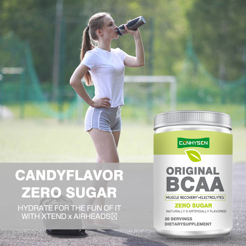 Original BCAA Powder dengan L-Glutamine Untuk Pemulihan Otot Dewasa Dan Pertumbuhan