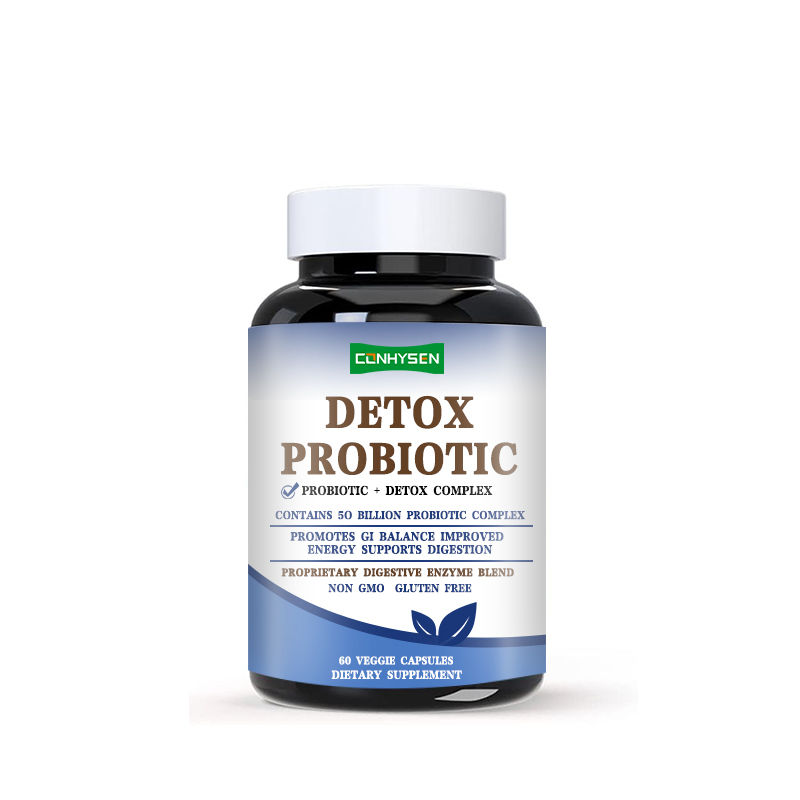 Kapsul Probiotik Detox Kustom Premium Meningkatkan Tingkat Energi Diformulasikan Untuk Wanita Dan Pria