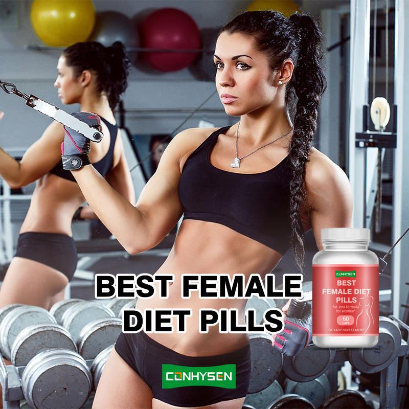Pil Diet Wanita Kustom Premium untuk Lipogenesis untuk Mengekang Nafsu Makan Produk Pelangsing Wanita