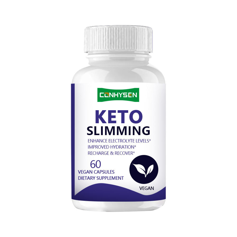 Premium Custom KETO Slimming Capsules Produk Kesehatan Manajemen Berat Badan Keto Capsules