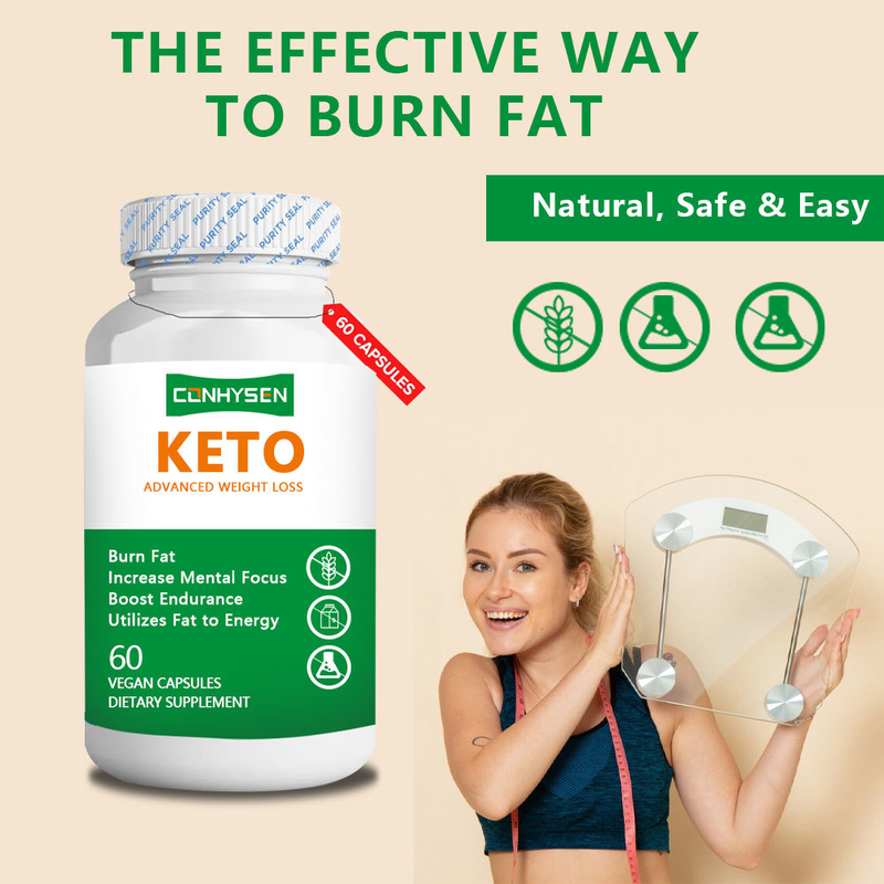 Suplai Pabrik Menggunakan Lemak Untuk Energi KETO Kapsul Natural Aman Capsule Penurunan Berat Badan