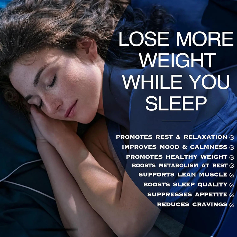 Custom Nighttime Fat Burner Burning Belly Fat Meningkatkan kualitas tidur Meningkatkan metabolisme saat Anda beristirahat