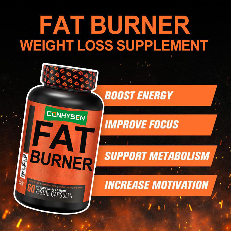 Ekstrak Teh Hijau Pil Diet Alami Pembakar Lemak Pengendalian Berat Badan Cepat Energi Booster Capsules Penekan nafsu makan