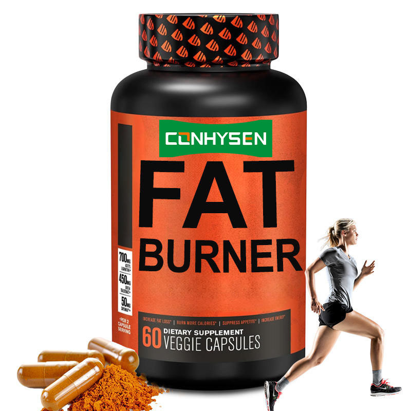 Ekstrak Teh Hijau Pil Diet Alami Pembakar Lemak Pengendalian Berat Badan Cepat Energi Booster Capsules Penekan nafsu makan