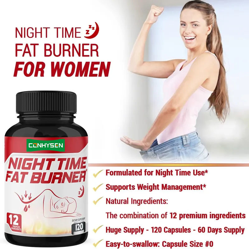 Produk Pelangsing Herbal Alami Merek Pribadi Suplemen Pembakar Lemak Meningkatkan Metabolisme Kapsul Slim