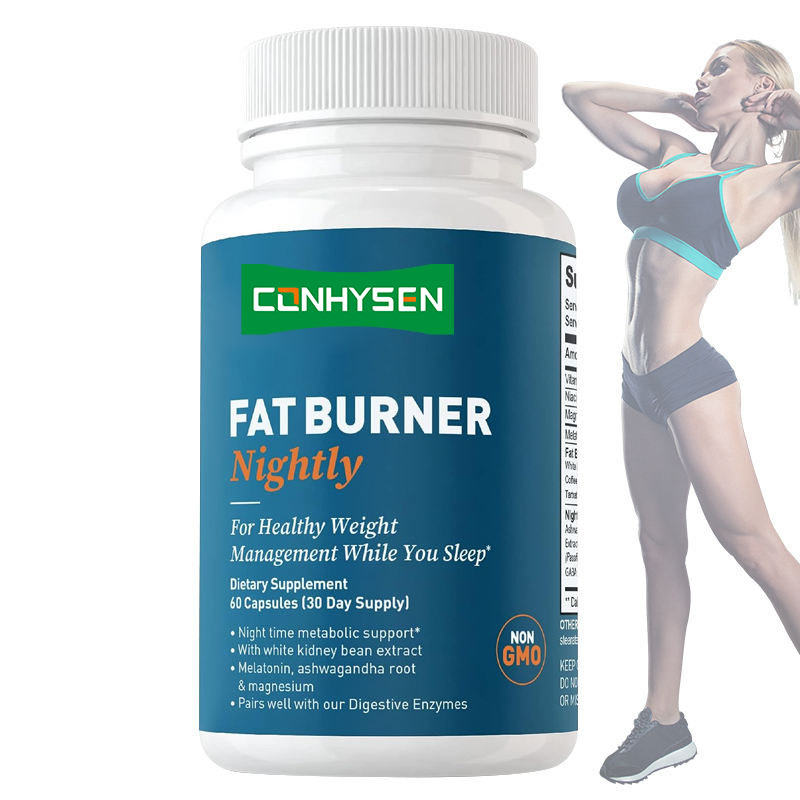 Suplemen Penurunan Berat Badan Malam Waktu Fat Burner Super Slim Kapsul untuk Wanita dan Pria