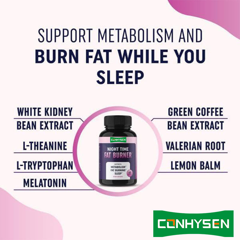 Kapsul Kacang Ginjal Putih Penurun Berat Badan Pembakar Lemak Malam Hari, Menekan Nafsu Makan Membantu Metabolisme Kapsul Penurun Berat Badan