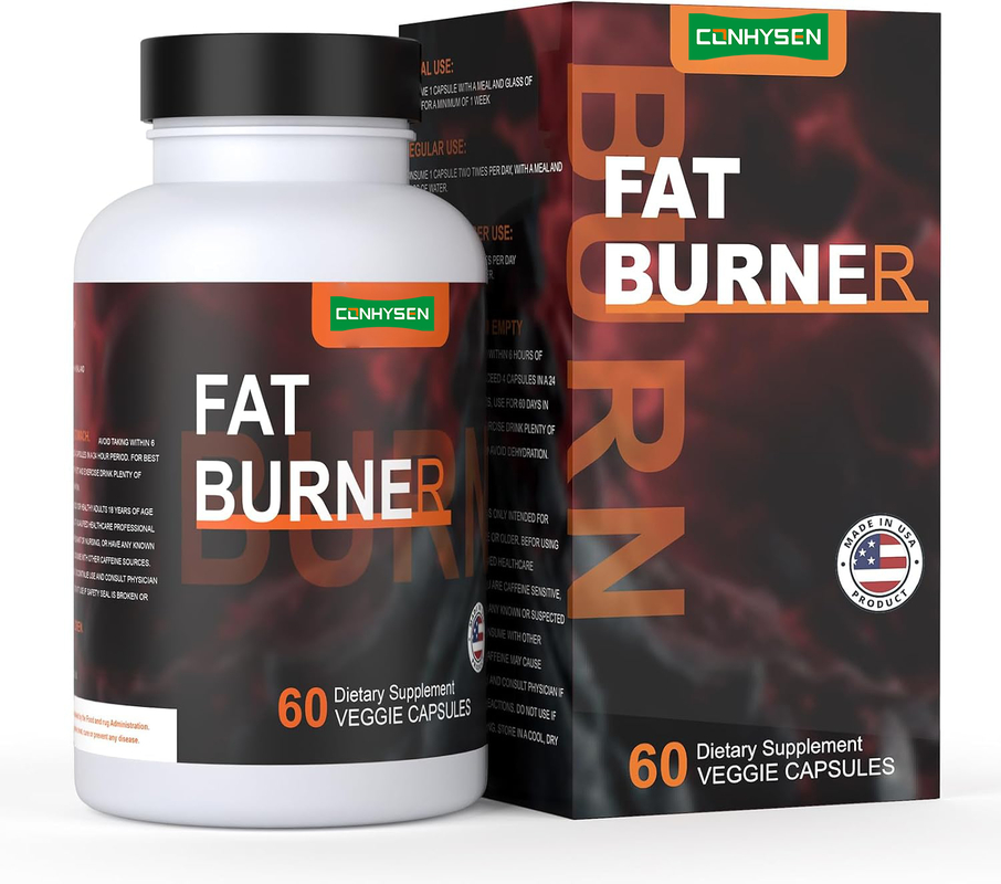 Advanced Thermogenic Fat Burner dengan Acetyl-L-Carnitine Boost Metabolisme Energi Kontrol nafsu makan Kapsul Sayuran
