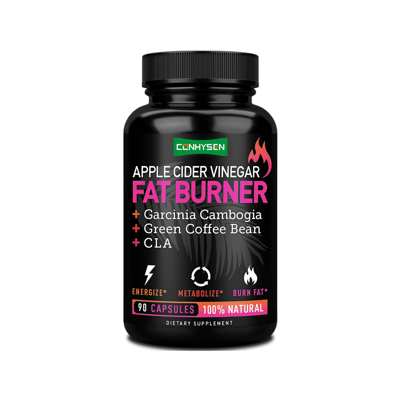Apple Cider Vinegar Fat Burner dengan Garcinia Cambogia Green Coffee Bean Keto Paleo Friendly Kontrol nafsu makan Metabolisme Dukungan