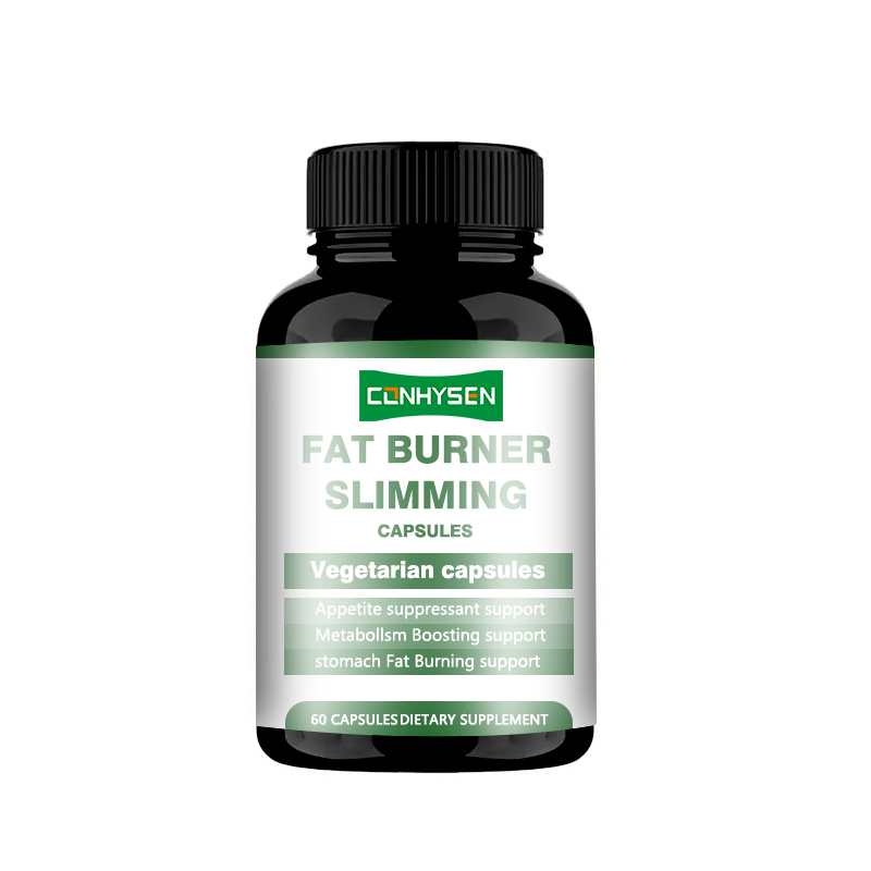 Premium Custom Fat Burner Slimming Capsules untuk Suppressant Asap Dukungan Vegetarian Capsule