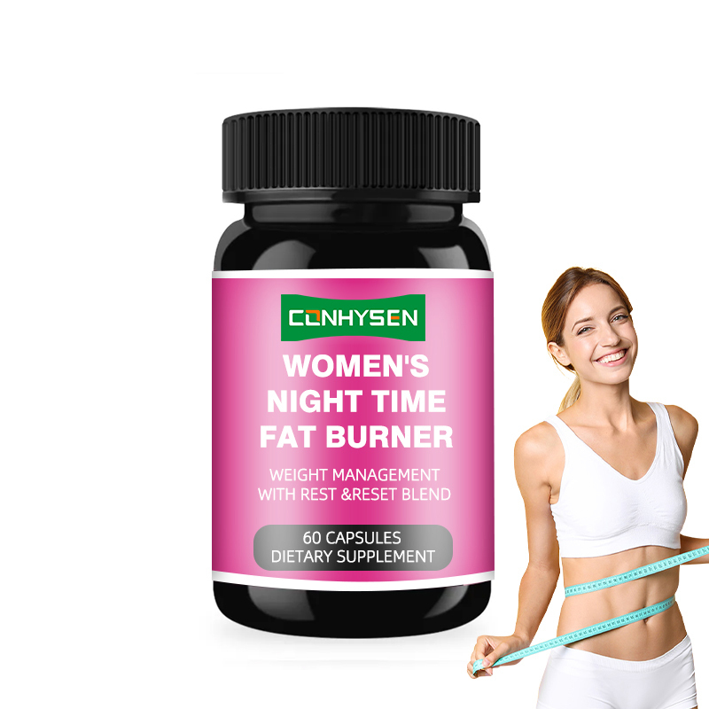 Pabrik Supply Wanita Malam Waktu Capsules Fat Burner Mempromosikan Manajemen Berat Badan dengan Rest & Reset Campuran