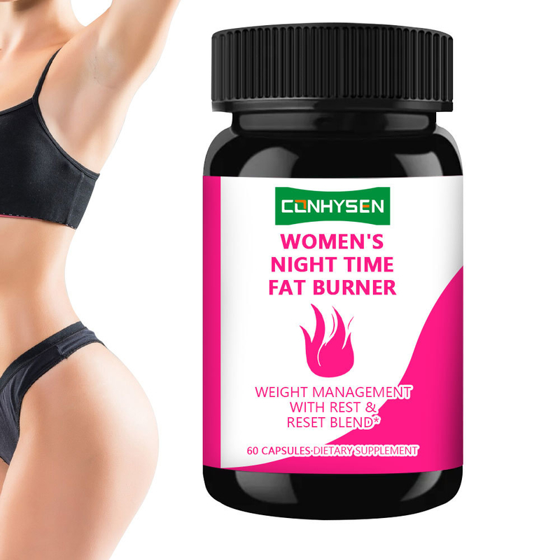 Kapsul Pembakar Lemak Malam untuk Wanita dengan Vitamin D Mendukung Pencernaan & Pemulihan Otot