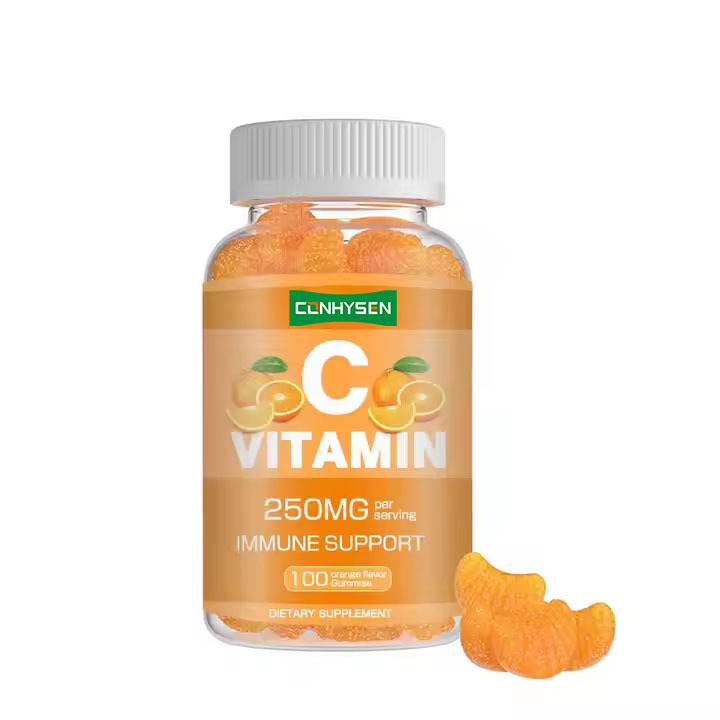OEM ODM Permen Karet Vitamin C 60 Meningkatkan Sistem Kekebalan Tubuh Suplemen Vitamin untuk Dewasa Permen Vitamin C