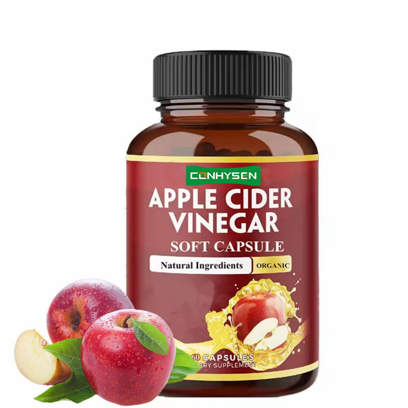 Wellbody OEM/ODM Label Pribadi Pabrik Pasokan Halal Alam Organik KETO Apple Cider Vinegar Kapsul untuk bentuk tubuh