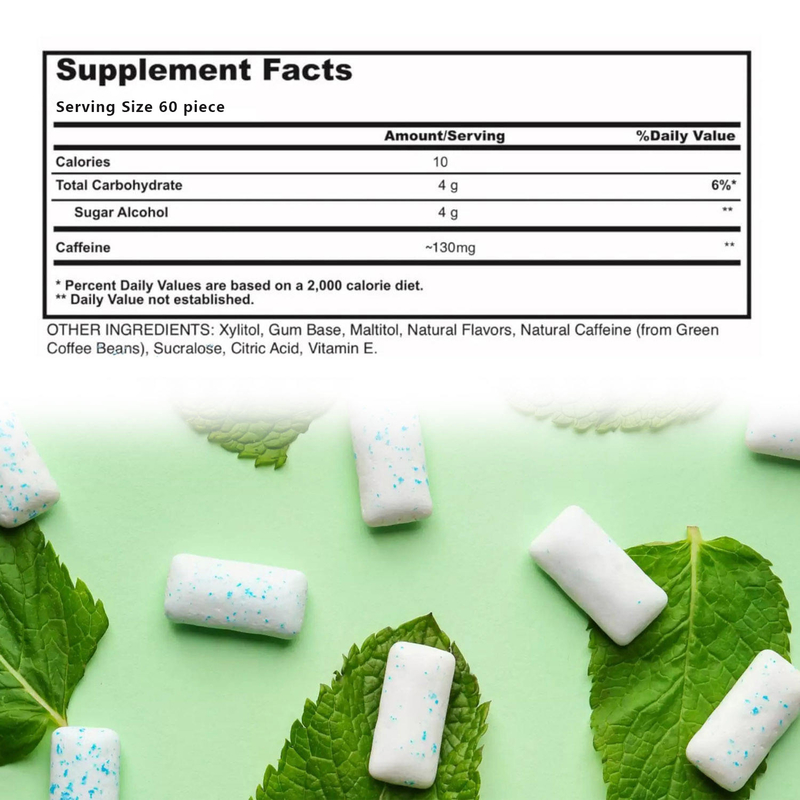 Supplier Energy Gum for Adults Mempromosikan Produksi Energi OEM/ODM Custom