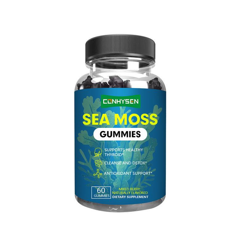 Pabrik Suplai Permen Gummy Ekstrak Lumut Laut Irlandia Organik untuk Pembersihan dan Detoksifikasi