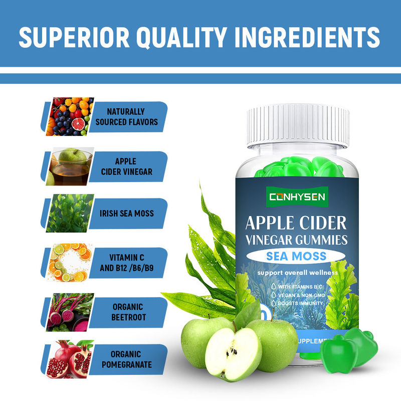 Permen Jeli Lumut Laut dengan Vitamin B C Grosir Pabrik Mendukung Pengisian Energi