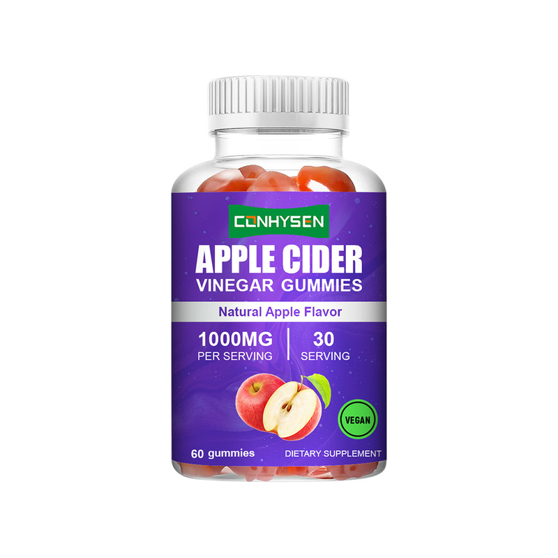 Pabrik Rasa Apple Apple Cider Vinegar Gummies Promosi Detox Custom Branded