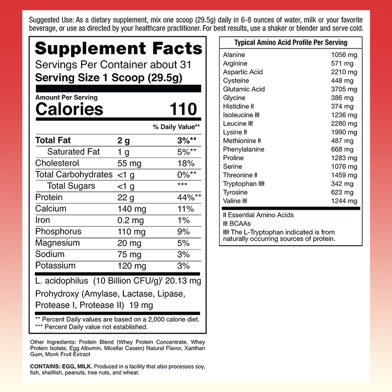 Whey Protein Power Grass Fed Tri Blend Protein Mendukung pertumbuhan otot Grosir Kustom