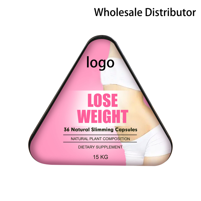 Kapsul Pelangsing Kotak Besi Memblokir Penyerapan Lemak Membakar Kalori Penjualan Langsung Pabrik