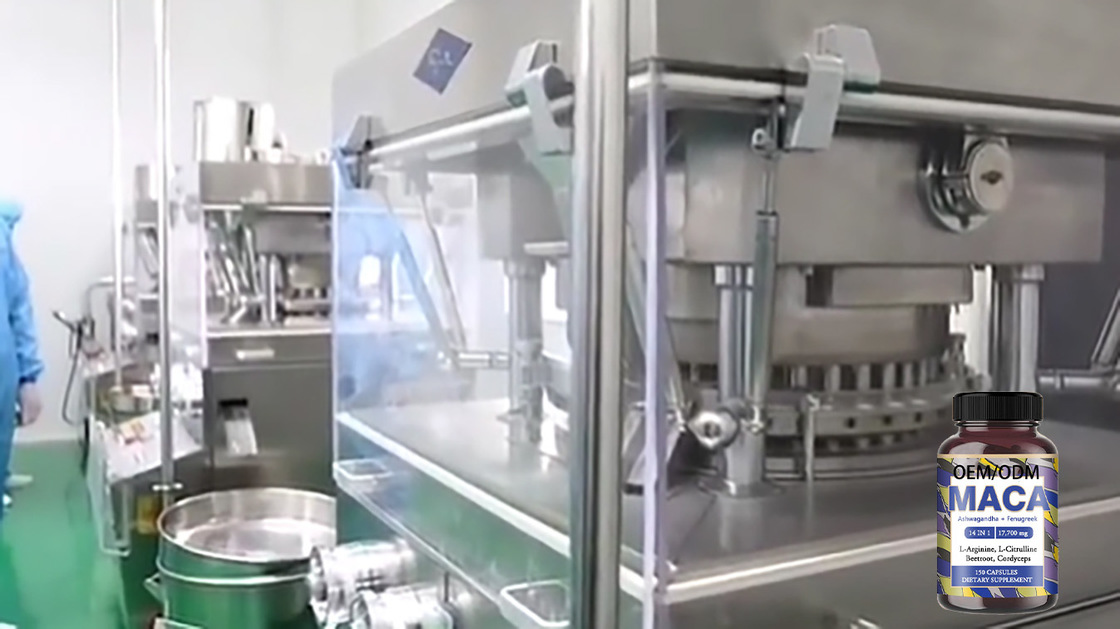 OEM ODM Herbs Maca Root Capsules Ginger Ginseng Zinc Products