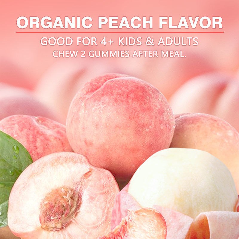 OEM/ODM 4g Prebiotik Probiotik Permen karet 60 Miliar CFU Imunitas Booster Kesehatan usus Peningkatan dengan Sifat Antioksidan Dewasa