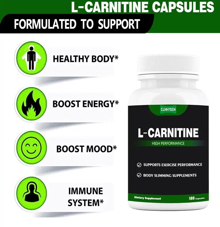Suplemen Diet Label Pribadi L-Carnitine Fumarate Daun Teratai Pelangsing Penurun Berat Badan Kapsul L-Carnitine Serat Pangan