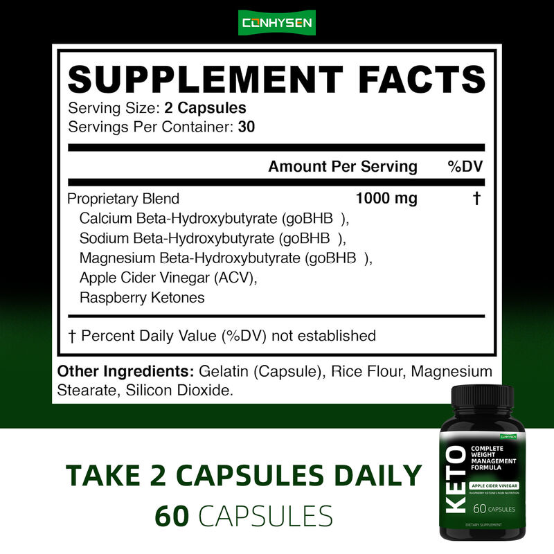Penjualan Hot Boost Detox Keto Advanced Diet Pills Keto Slim Diet Capsules Suplemen untuk menurunkan berat badan