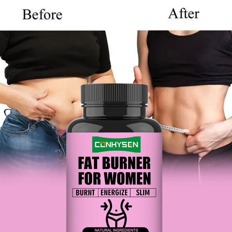 Private Label Fat Burner Capsule Mendukung Pengendalian nafsu makan Meningkatkan Metabolisme Suplemen Diet Capsules Penurunan Berat Badan