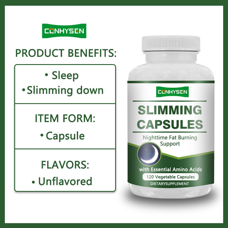 Private Label Slimming Capsules untuk Membantu Membersihkan dan Mendetoksifikasi Tubuh dengan L-Arginine HCL Slimming Capsules Herbal Dietary Fiber