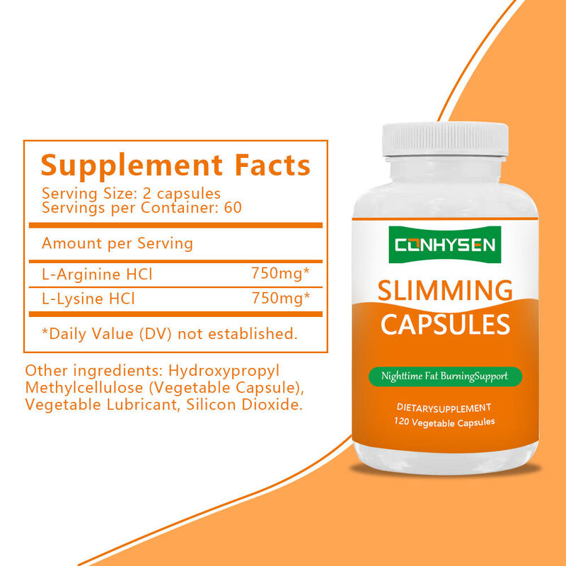 Harga Pabrik Suplemen Herbal Kapsul Pelangsing untuk Membantu Mendukung Tingkat Energi dengan Kapsul Pelangsing L-Lysine HCL