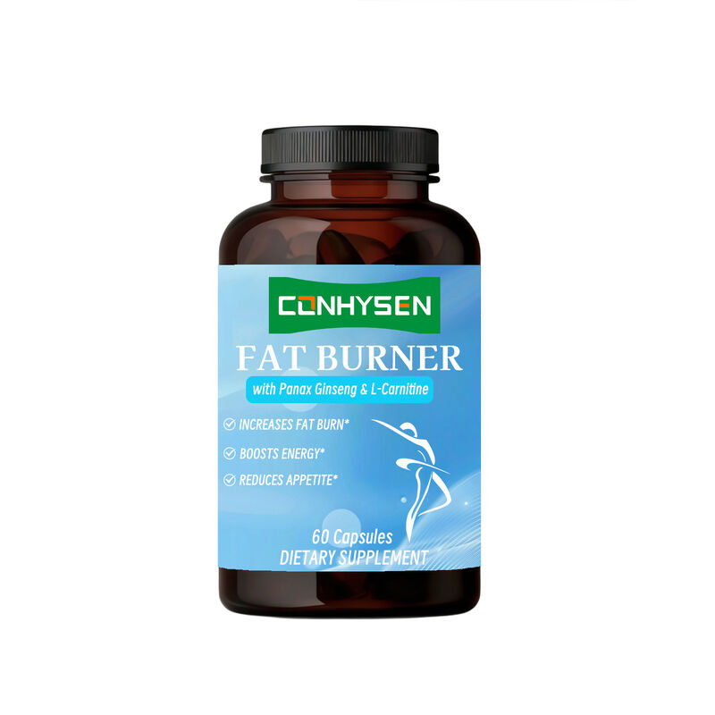 Label Pribadi Suplemen Serat Diet Pembakar Lemak Kapsul Produk Kecantikan Suplemen Penekan nafsu makan & Energi Booster