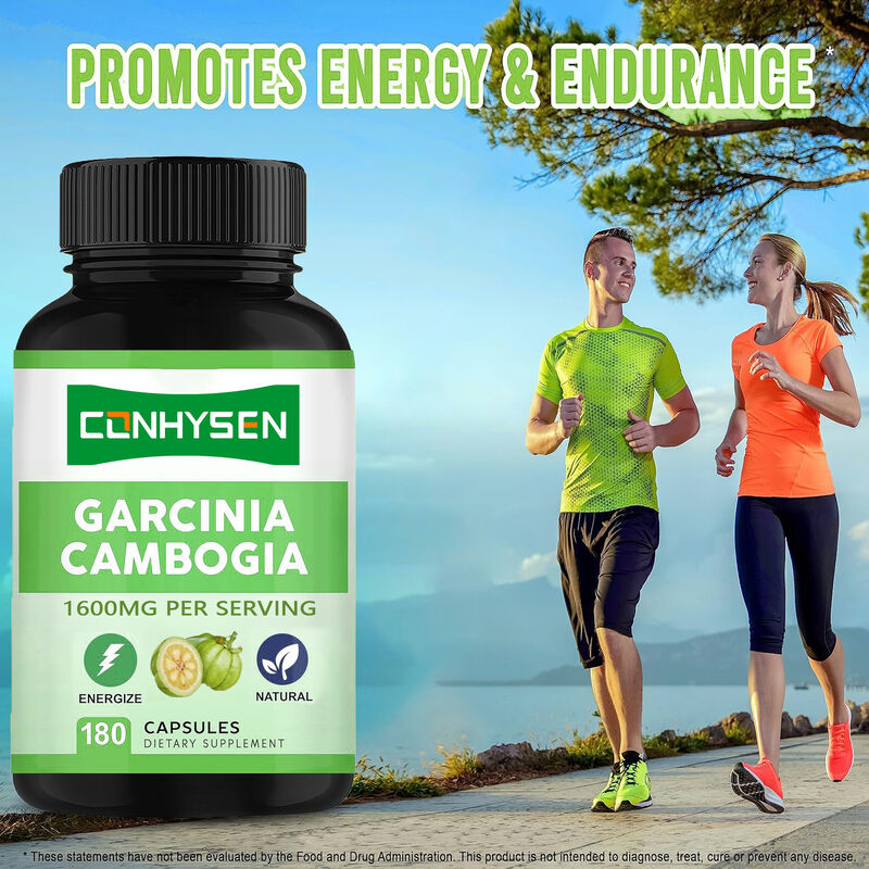 Suplemen Gizi Berkualitas Tinggi Kapsul Garcinia Cambogia Murni Meningkatkan Energi dan Ketahanan Suplemen Alami