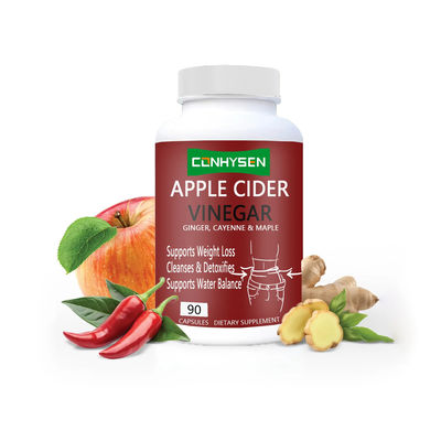 ACV Apple Cider Vinegar Diet Pill Kapsul Pengelolaan Tubuh Mempromosikan Pencernaan