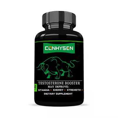Maca Root Enhancement Pills, Men's Energy Booster Ginseng Horny Goat Supplement