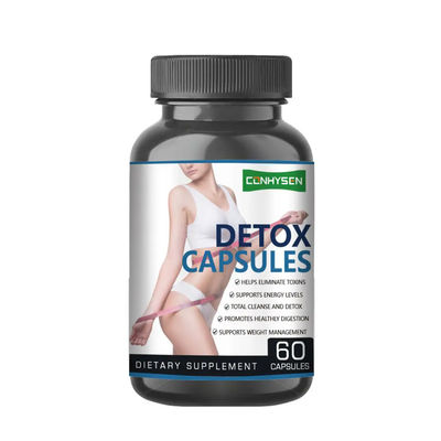 Label pribadi pembakaran lemak herbal slimming kapsul kesehatan detox kapsul penurunan berat badan