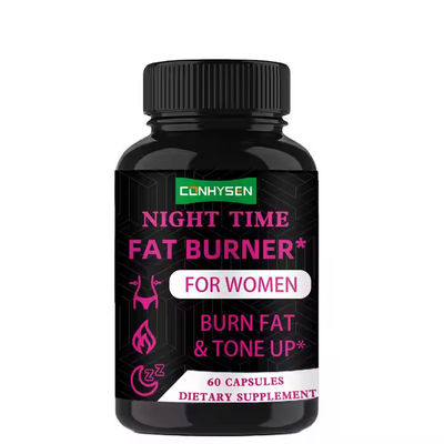 Custom Flavor Night Penurunan Berat Badan Kapsul Detox Membersihkan Suplemen Pembakar Lemak