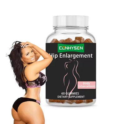 OEM ODM Gummy Pembesaran Pinggul Herbal Suplemen Gummy Pembesaran Bokong