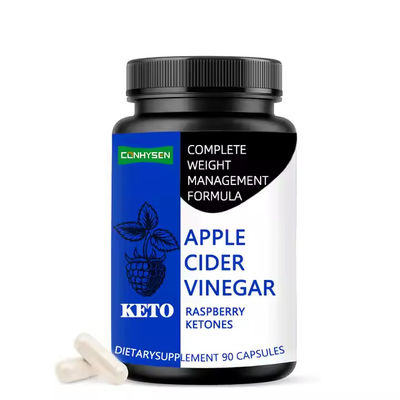 OEM Keto Apple Cider Vinegar Kapsul Perlahan Berat Badan Dukungan Metabolisme