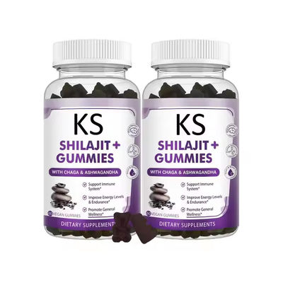 Himalaya murni Shilajit Gummies Dukungan kekebalan Himalaya Shilajit Resin Candy