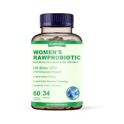 Kesehatan Kapsul Peningkatan Wanita Suplemen Prebiotik Mempromosikan Pencernaan