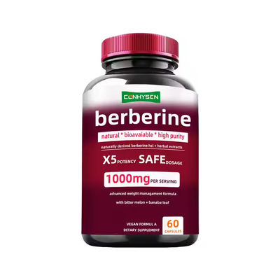 Berberine Kemurnian Tinggi Kapsul Ekstrak Tanaman Potensi Dukungan Kekebalan