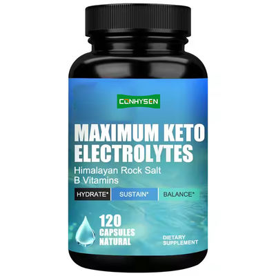 Elektrolit Kapsul Meningkatkan Manajemen Energi Keto Elektrolit Suplemen OEM