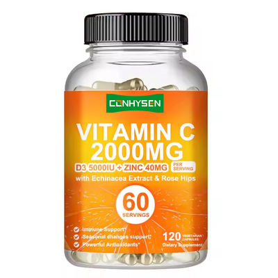 Kapsul Vitamin C Mendukung Sistem Imun yang Sehat Kapsul Suplemen Vitamin C
