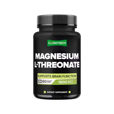 Suplemen Magnesium L Threonate Kapsul Mendukung Fungsi Otak Label Pribadi